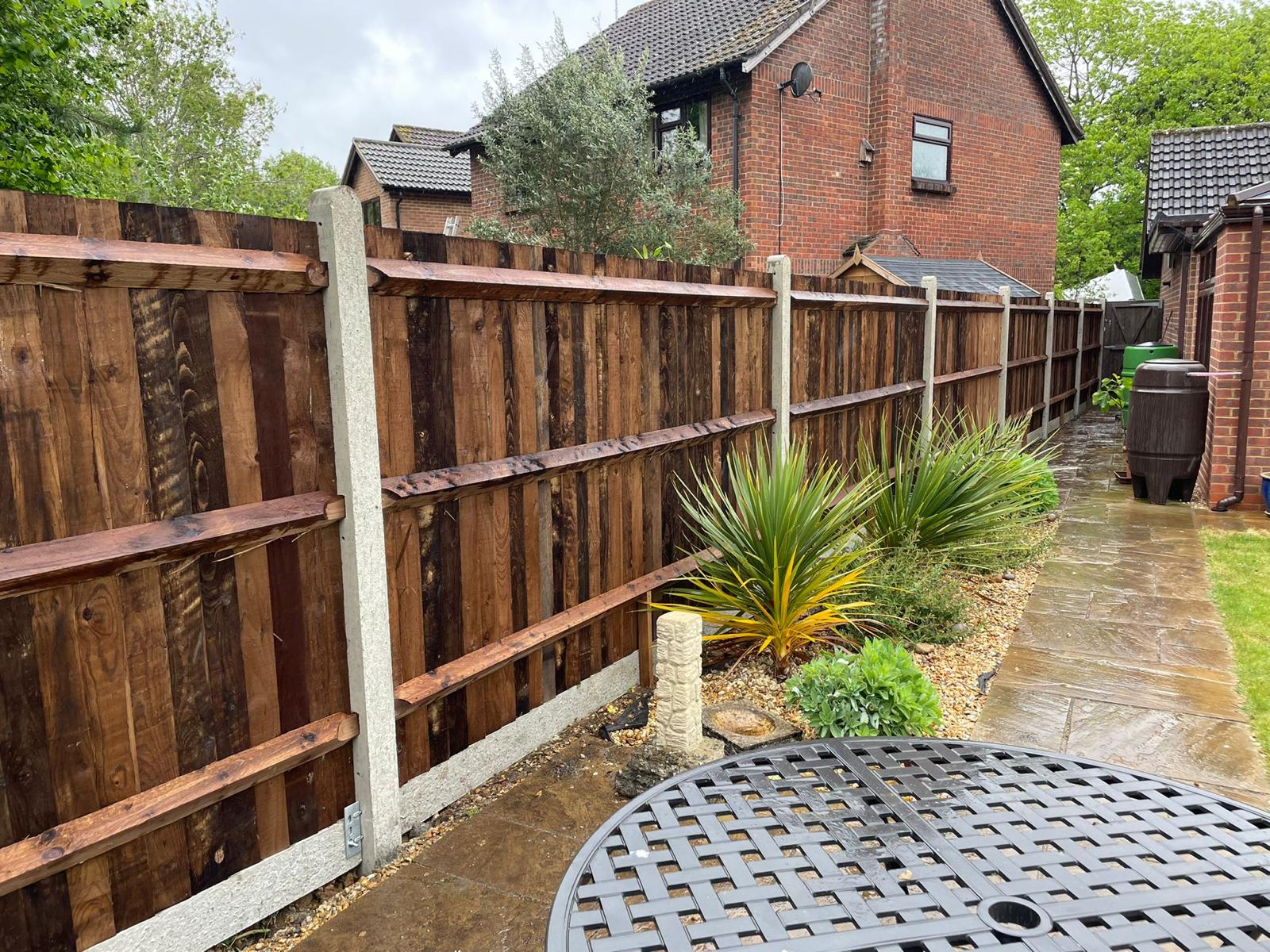 Professional closeboard fencing installation by X-Fence